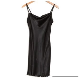 bebe Satin Slip Dress
